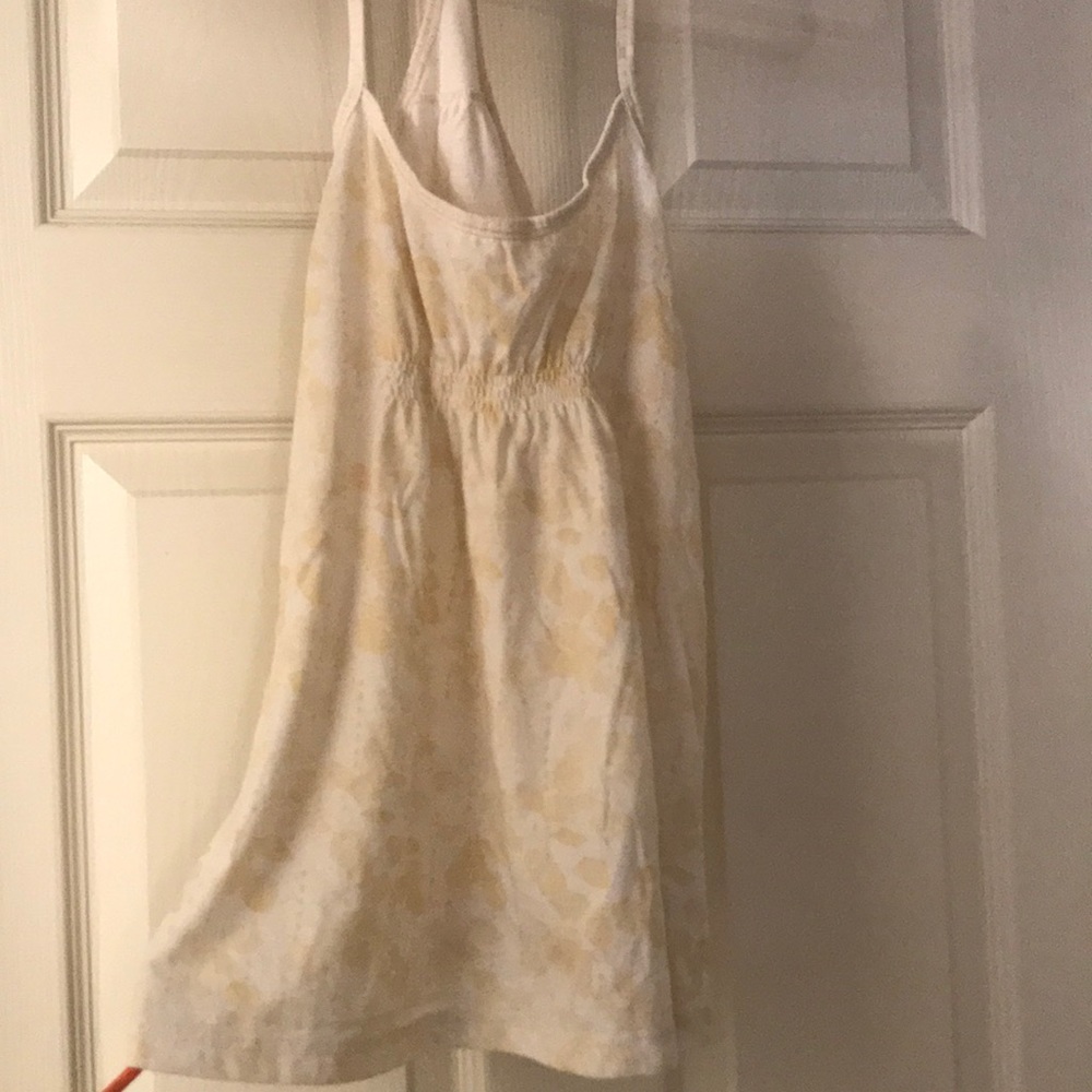 Abercrombie & Fitch Mustard Yellow Print Top szM